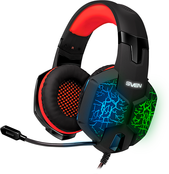 Наушники SVEN SV-014780, полноразмерные, USB, 7.1