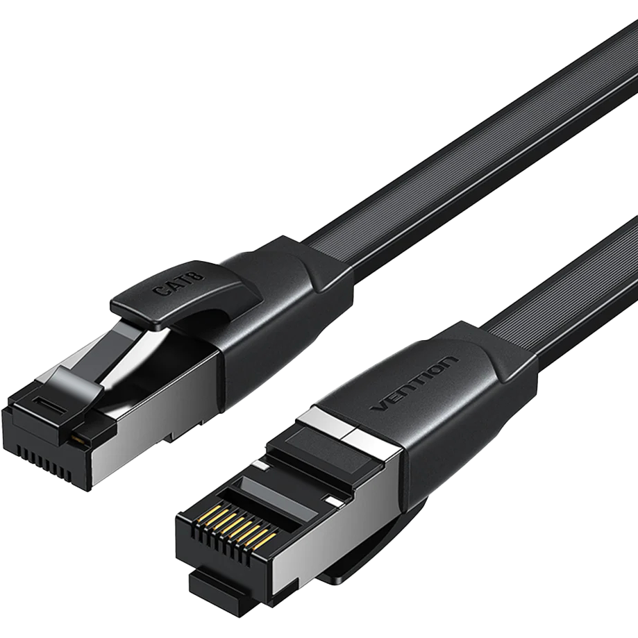 Патч-корд Vention IKQBH, SFTP cat.8, RJ45, 2м, плоский