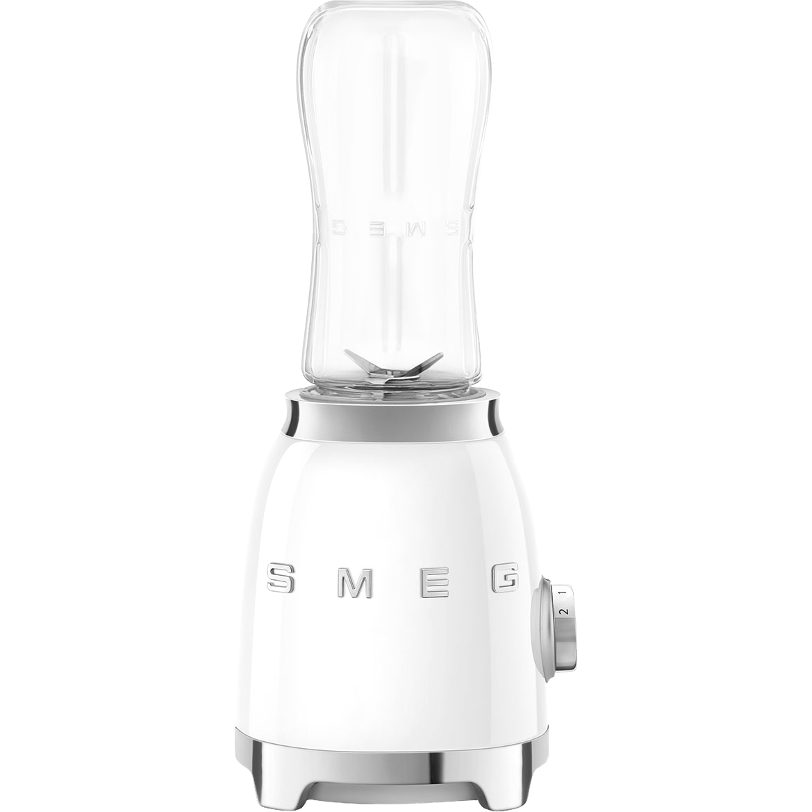 Блендер Smeg PBF01WHEU, стационарный, 300 Вт, 0,6 л, 22000 об/мин, белый