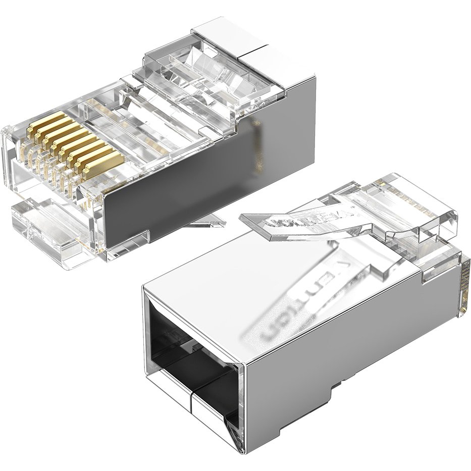Коннектор Vention IDAR0-10, RJ45 FTP cat.5e, 10шт