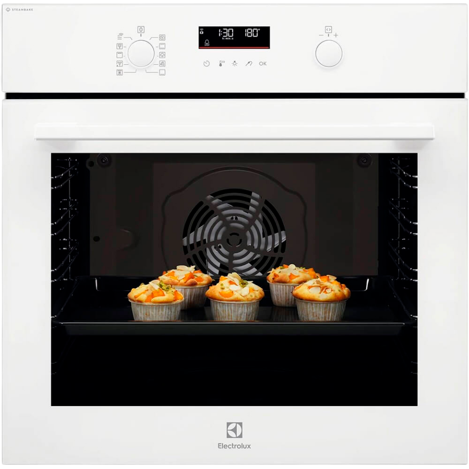 Духовой шкаф Electrolux EOD6F77WV, 72 л, конвекция, пар, каталитическая очистка