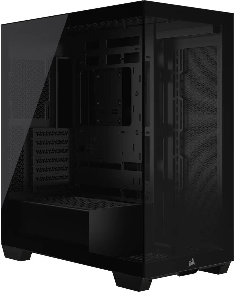 Корпус Corsair CC-9011276-WW, 3500X, Midi-Tower, E-ATX, Black