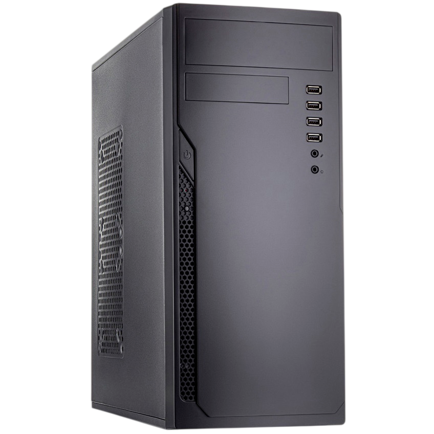 Корпус FoxLine FL-301, Midi Tower, ATX, 4×USB 2.0, без БП