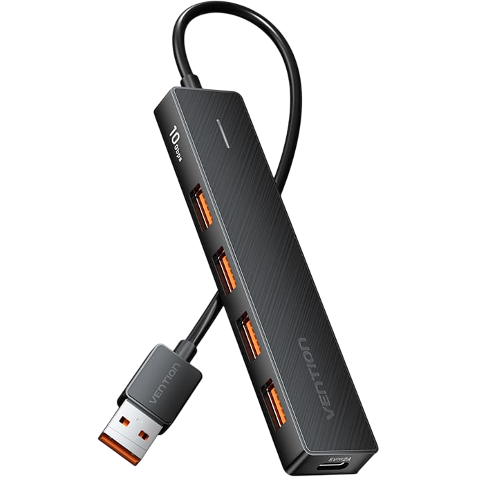 USB-хаб Vention CHOBB, USB 3.2 Gen 2, 4 порта, Type-C