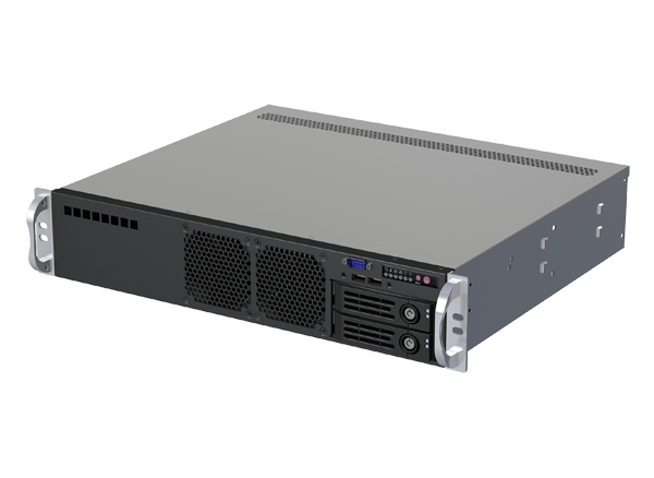 Серверный корпус Ablecom CS-R27S-05P, 2U, ATX/Micro-ATX/Mini-ITX, БП 500 Вт