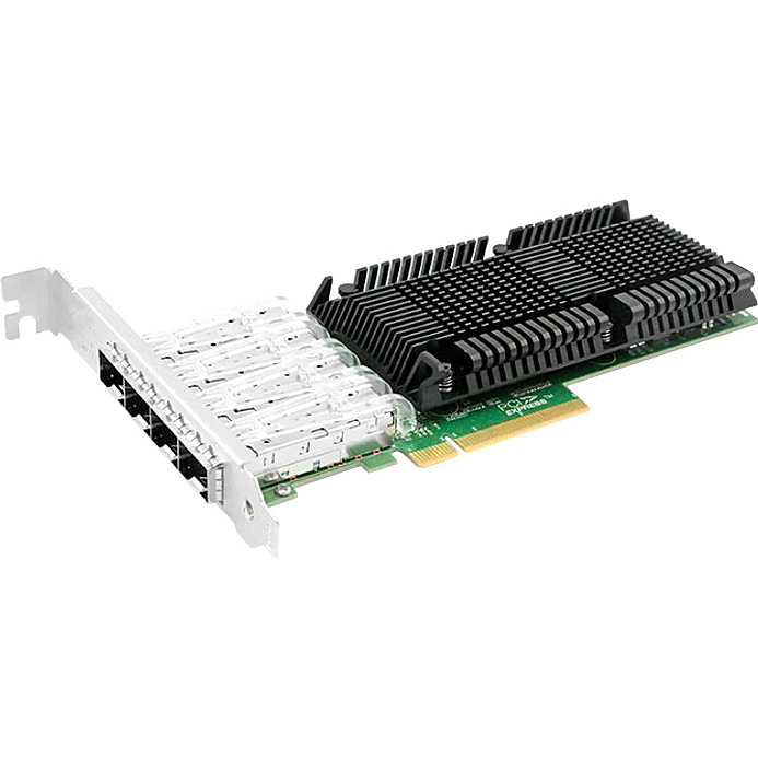 Сетевой адаптер LR-Link LRES1027PF-4SFP28, PCIe 4.0 x8, 4×SFP28 10/25G