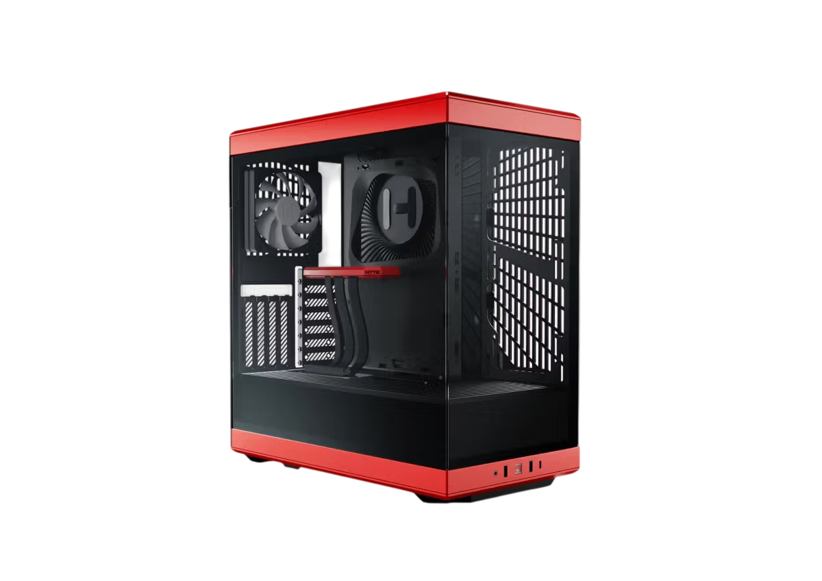 Корпус HYTE CS-HYTE-Y40-BR, Y40, Midi-Tower, TG, Black Cherry
