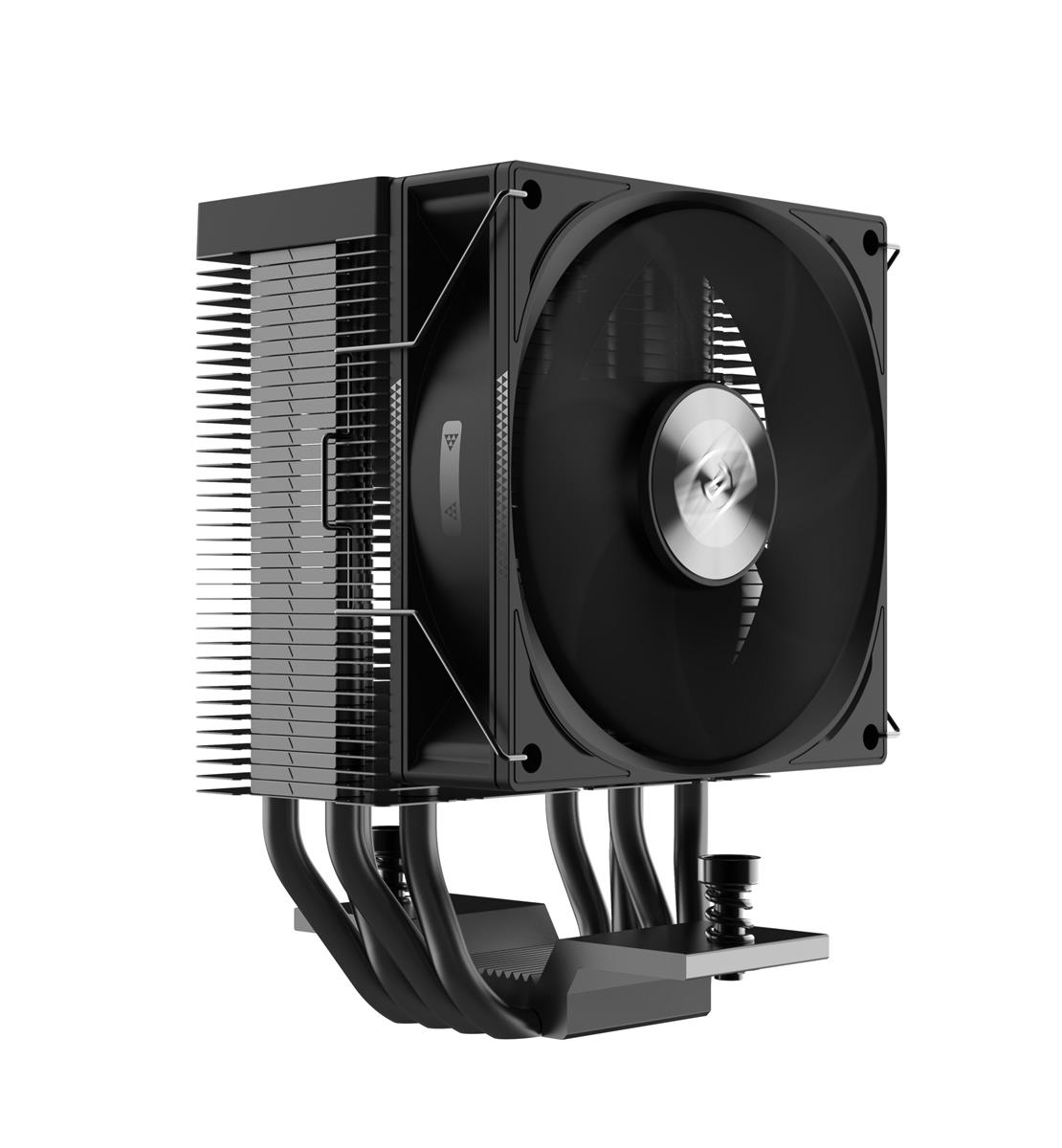 Кулер PcCooler R400, башенный, TDP 180 Вт, 92 мм, 4 тепловые трубки, LGA1851/1700/1200/115X, AM5/AM4
