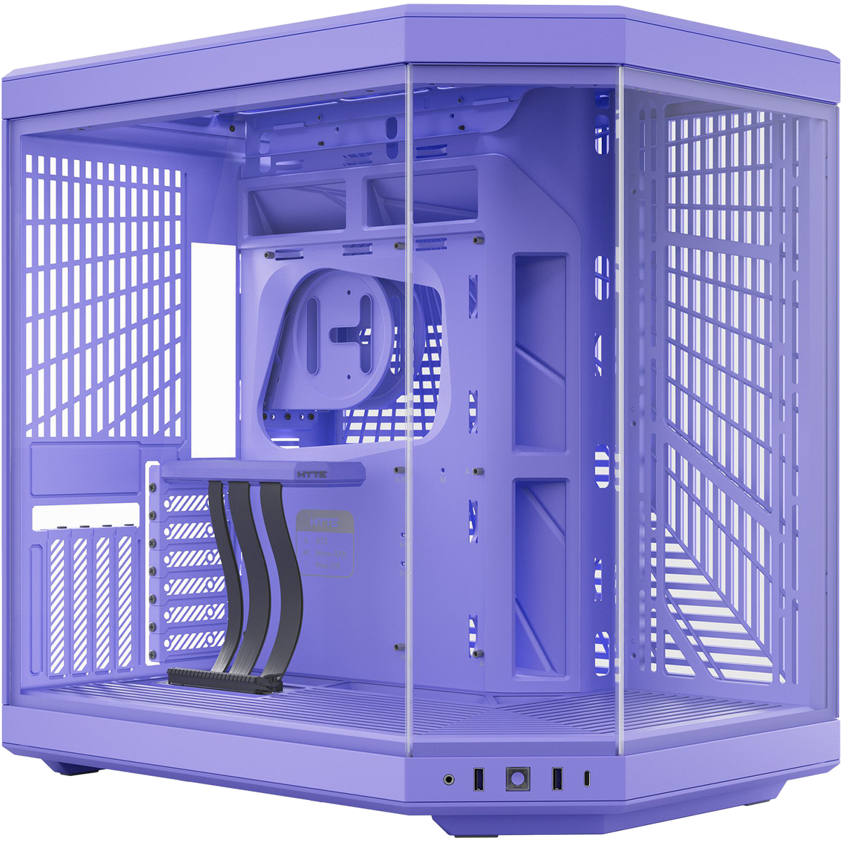 Корпус HYTE Y70 CS-HYTE-Y70-TM, Midi-Tower, E-ATX/ATX, TG, без БП, Taro Milk
