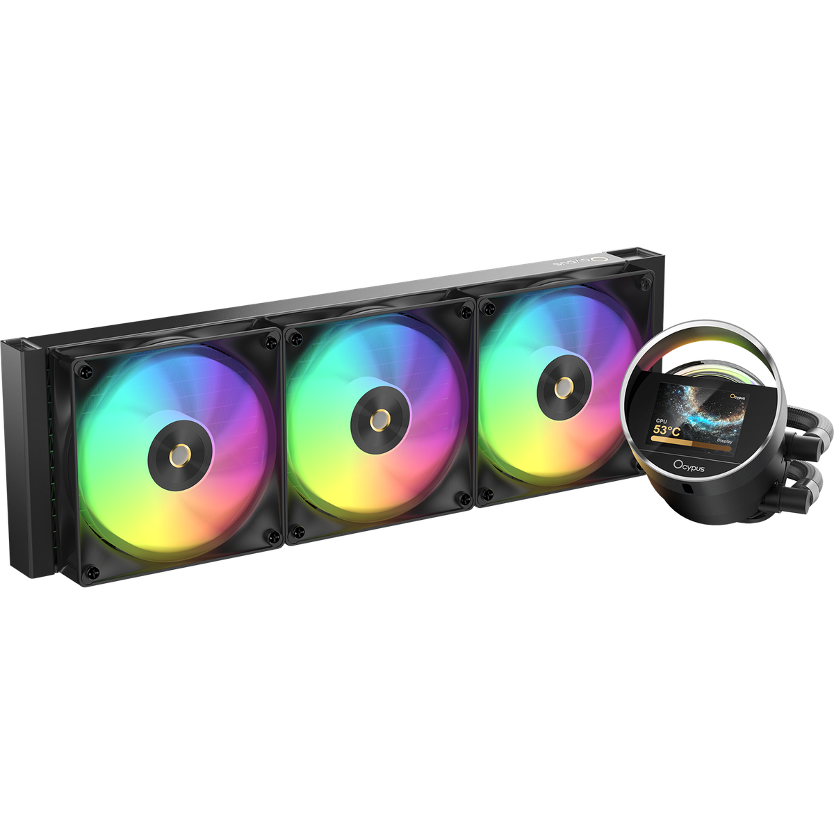 СЖО Ocypus Sigma L36 BK ARGB, 360 мм, 300 Вт, 3×120 мм