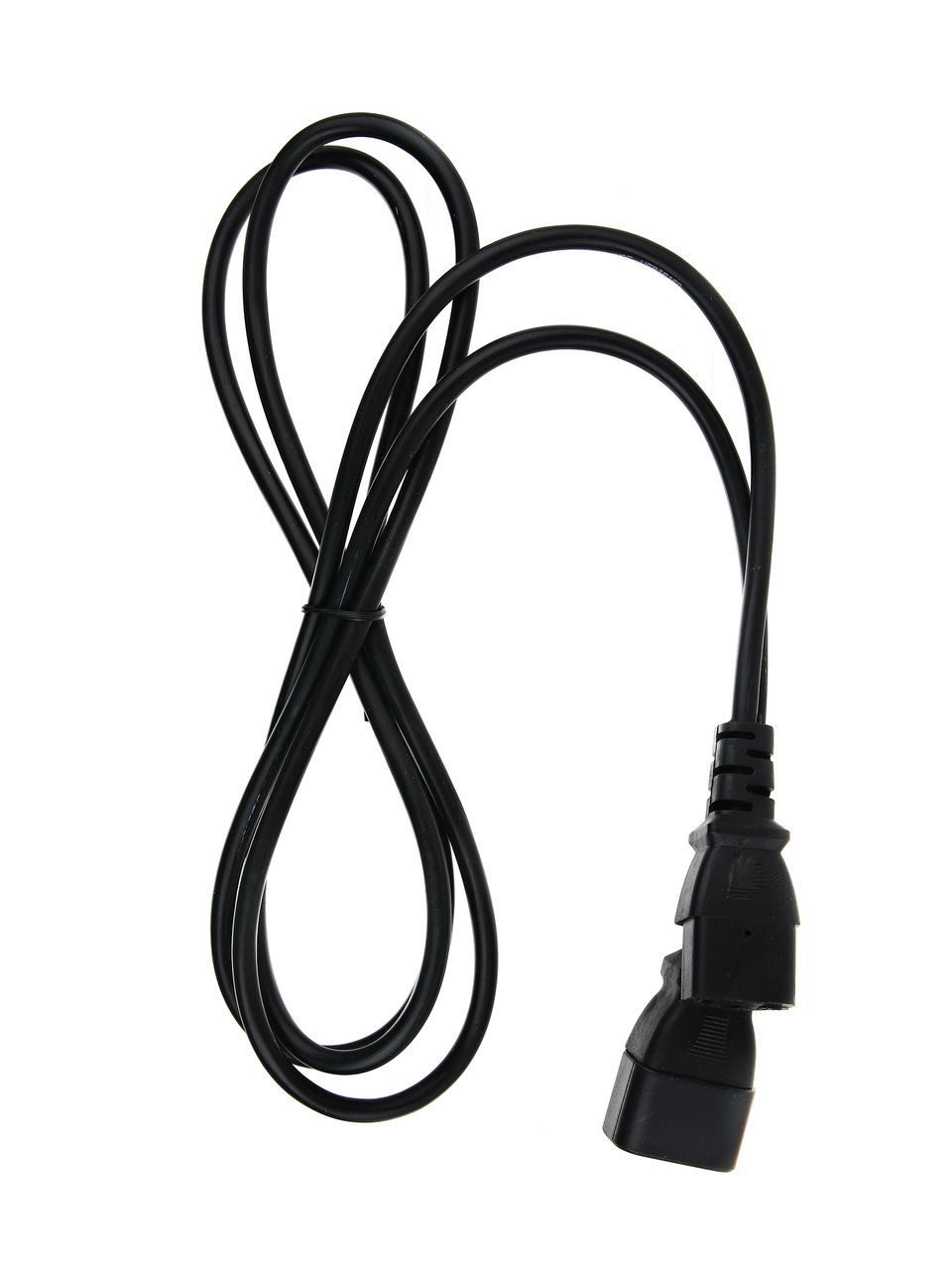Кабель питания Telecom TP020-IEC320-C13/C14, 1,8 м, 220 В, чёрный