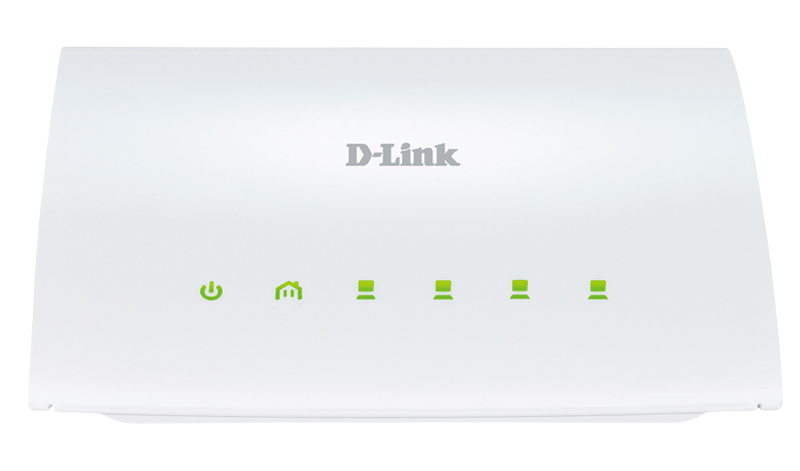 Коммутатор D-Link DHP-346AV/A1A, Powerline, 4×FE, до 200 Мбит/с
