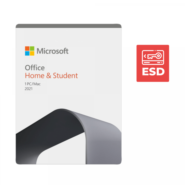 Лицензия Microsoft Office Home and Student 2021, ESD, мультиязычная, 79G-05338