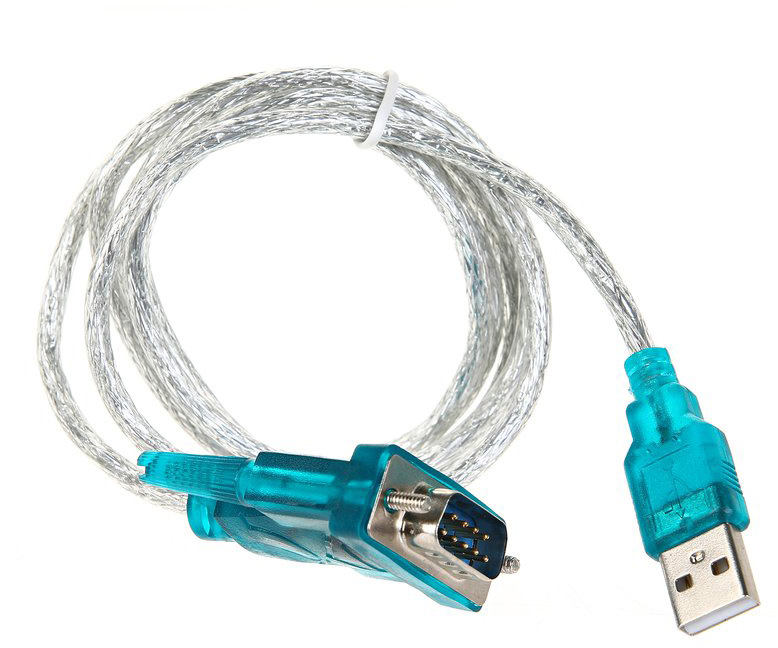Кабель-адаптер VCOM VUS7050, USB-A — RS-232 DB9M, 1.2 м
