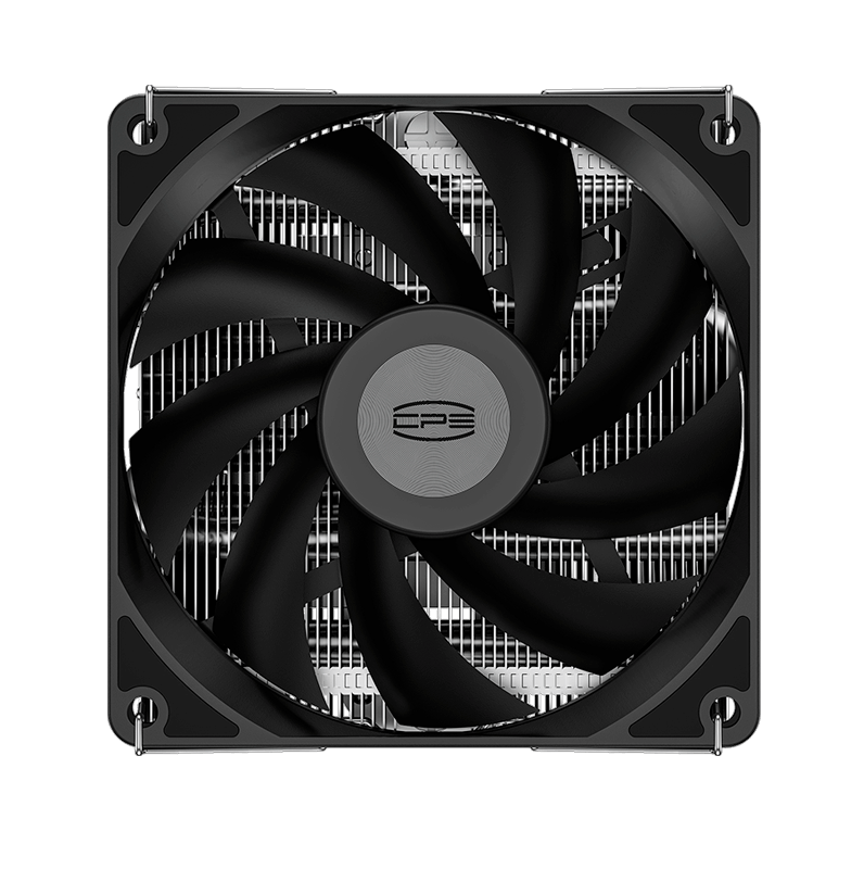 Кулер PCCooler RC400-53, низкопрофильный, 92 мм, 4 тепловые трубки, 125 Вт