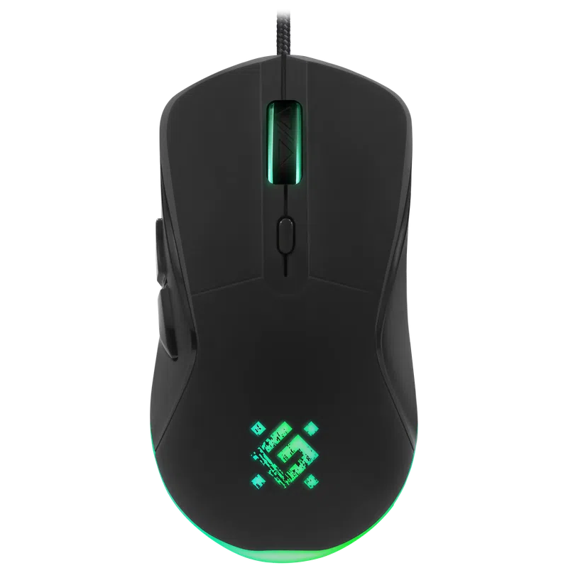 Мышь Defender Arga GM-049, проводная, 3600 dpi, USB-A, чёрная