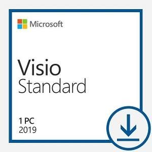 Лицензия Microsoft Visio Std 2019 Win All Lng PKL Online DwnLd C2R NR, D86-05822