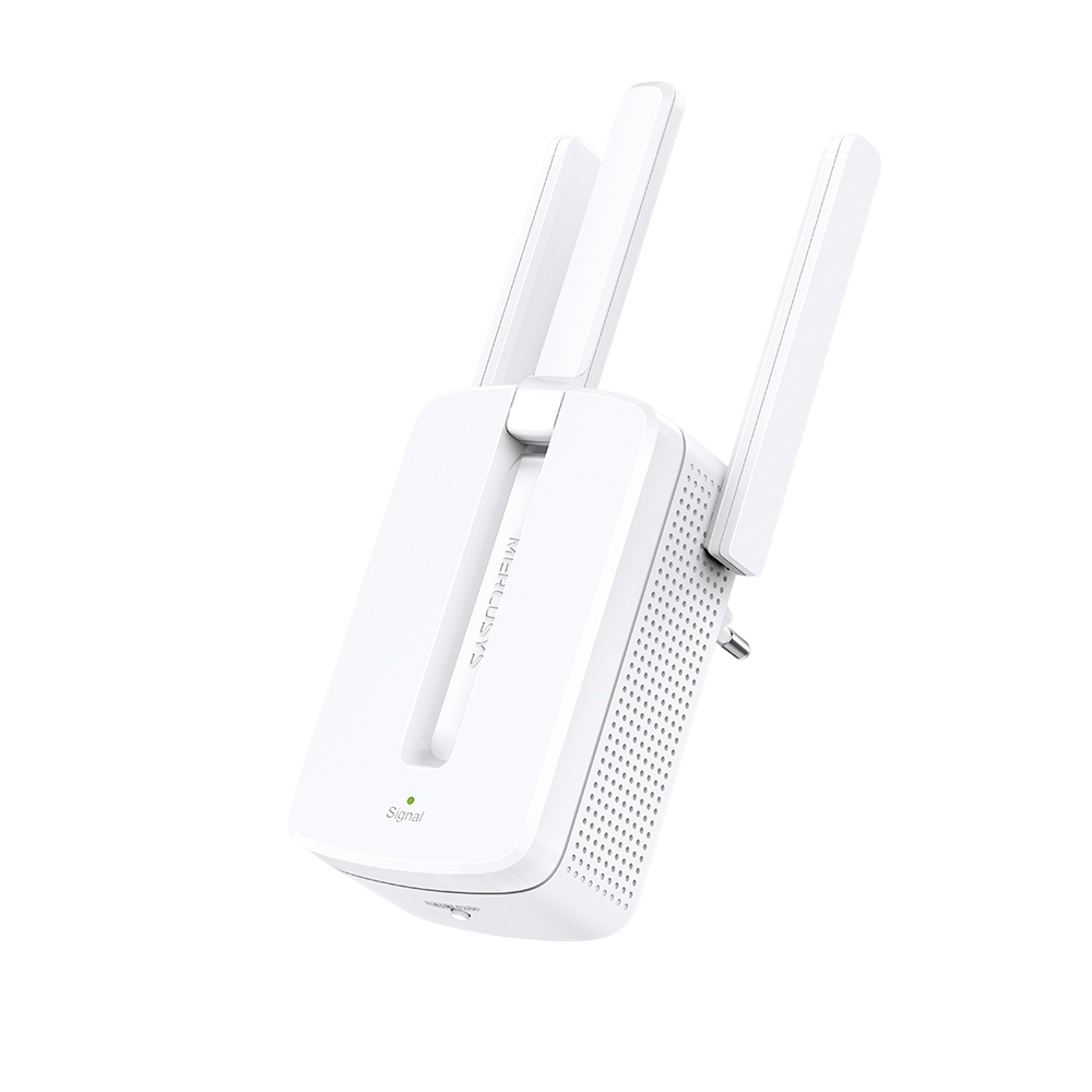 Усилитель Wi-Fi Mercusys MW300RE, N300, 2,4 ГГц, 3 внешние антенны