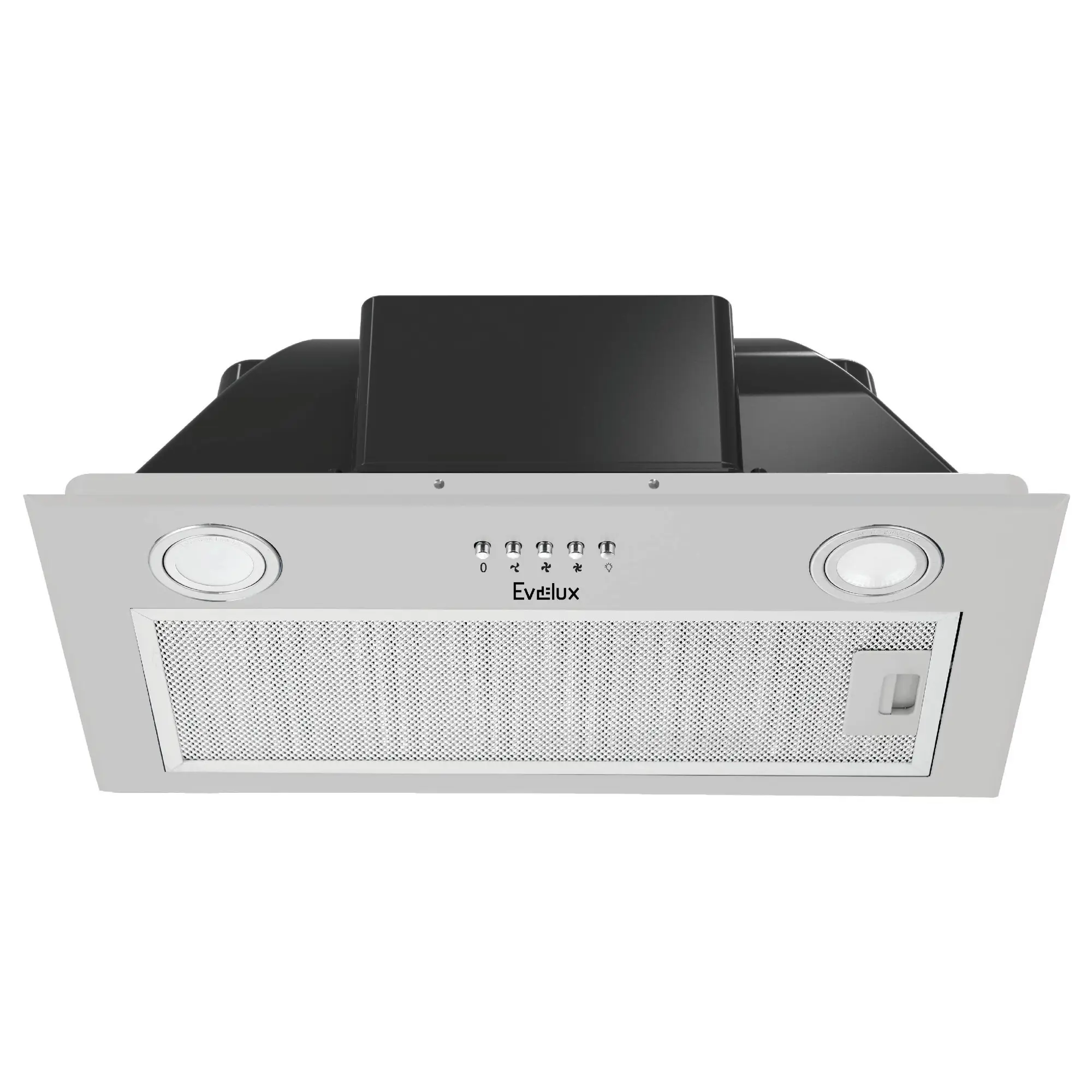 Вытяжка EVELUX Margit 60 W встраиваемая, 750 м³/ч, отвод/рециркуляция