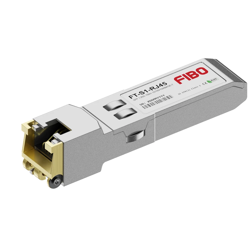 Трансивер FIBO FT-S1-RJ45, SFP, RJ-45, 1.25G, 100м