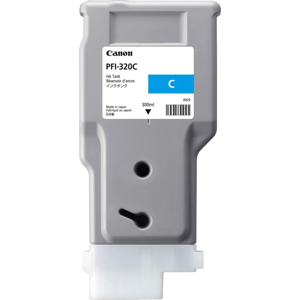 Картридж Canon PFI-320C (2891C001), голубой, 300 мл, пигментные чернила
