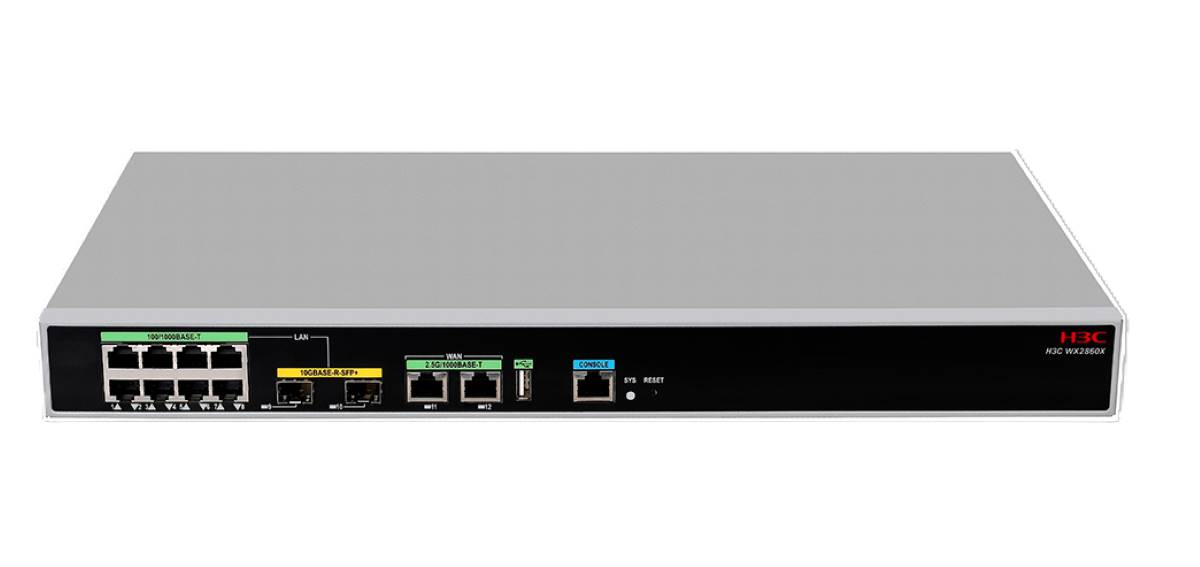 Контроллер H3C EWP-WX2860X, 10×1GbE, 2×SFP+