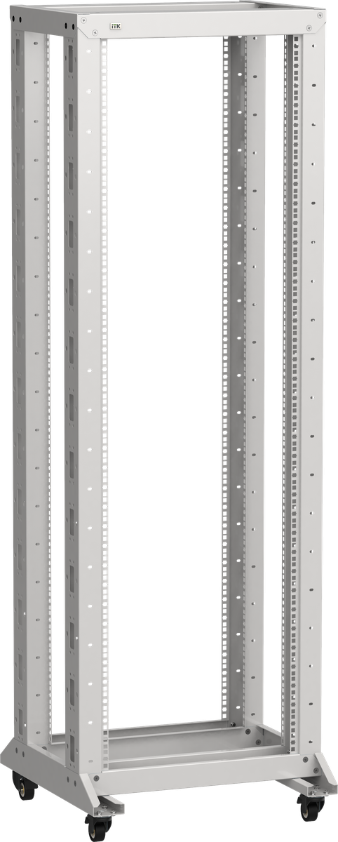 Стойка открытая ITK LF35-24U66-2RM, двухрамная, 24U, 600×600мм