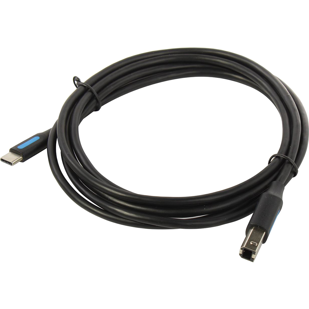 Кабель Vention CQUBH USB 2.0 Type-C — Type-B, 2 м