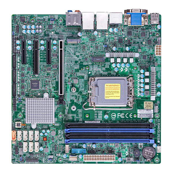 Материнская плата SuperMicro MBD-X13SAQ-B bundle, LGA-1700, DDR5, Micro-ATX