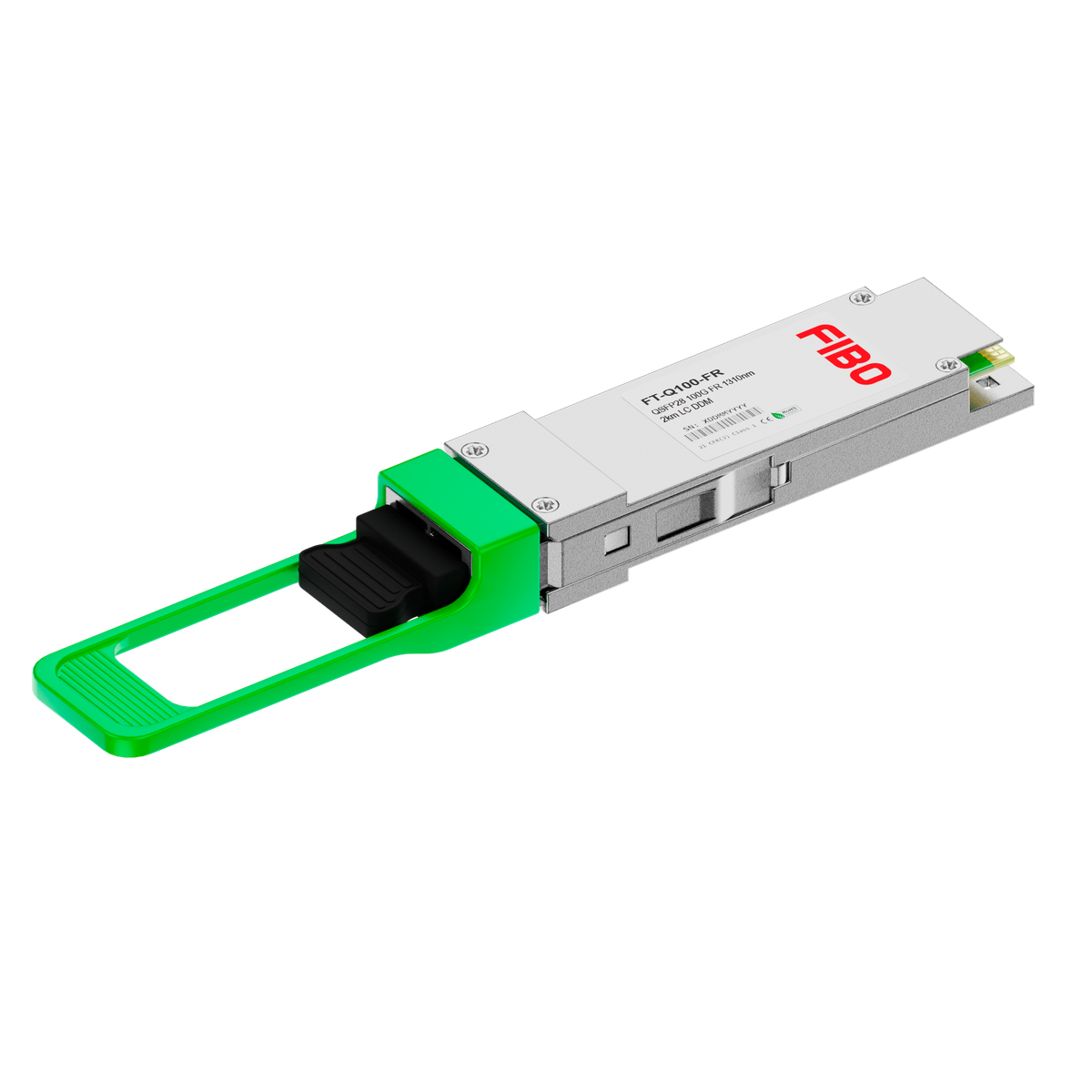 Трансивер FIBO FT-Q100-FR, QSFP28, 100GBASE-FR1, 2км