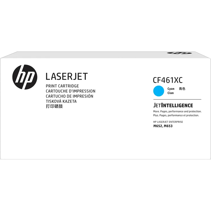 Картридж HP 656X CF461XC, голубой, 22000 страниц, увеличенная ёмкость