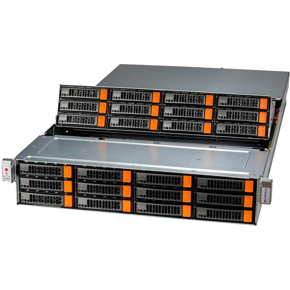 Сервер SuperMicro ASG-2015S-E1CR24L, 2U, 1xAMD EPYC 9004/9005, 24x3.5"
