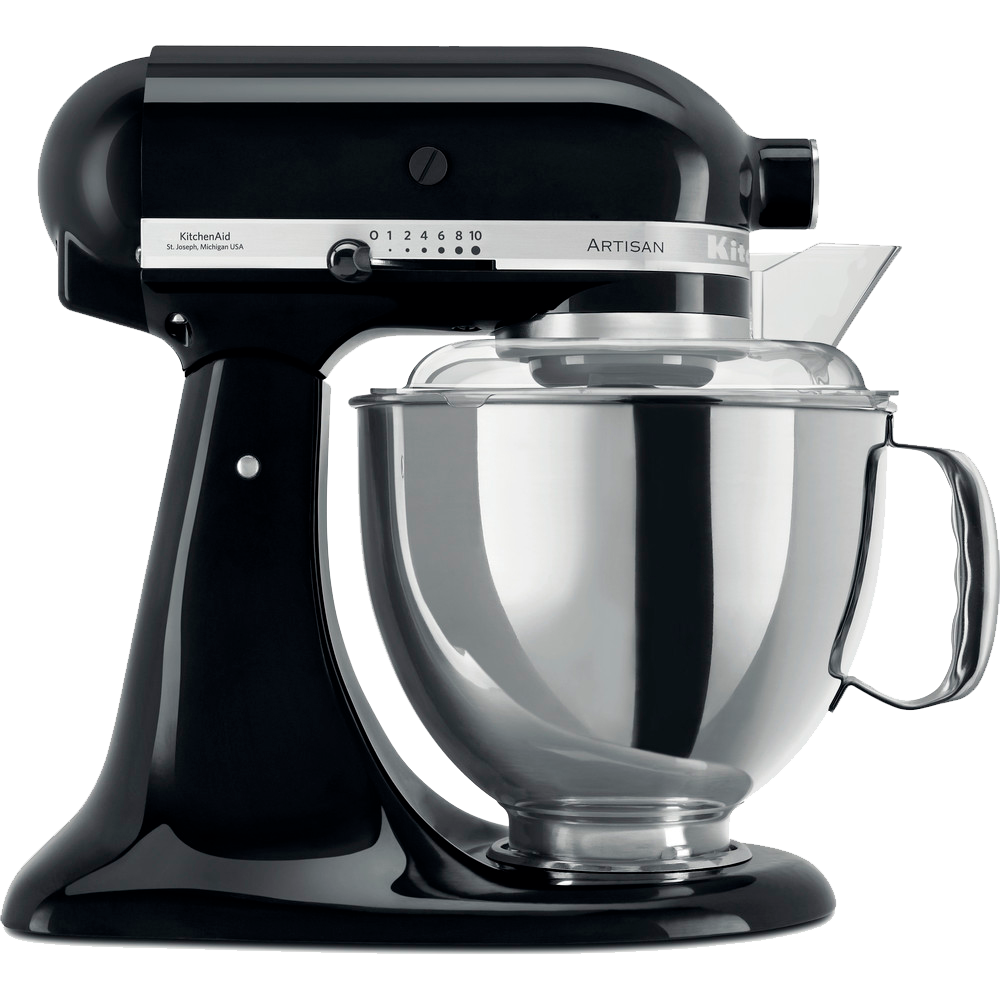 Миксер планетарный KitchenAid Artisan 5KSM175PSEOB, 300 Вт, 4.7 л, черный
