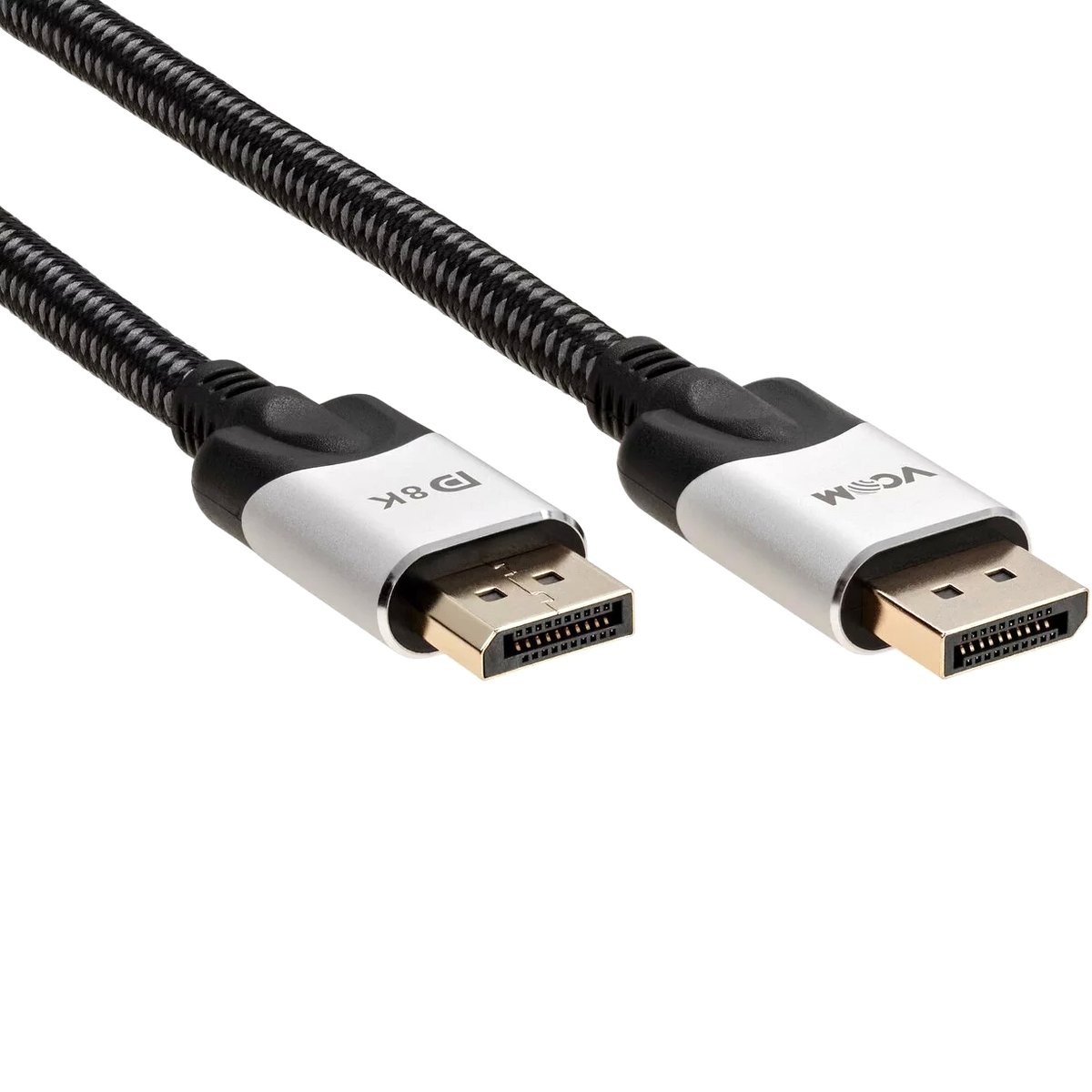 Кабель DisplayPort Vcom CG635-2M, v1.4, 8K@60Hz, 2 м, экранированный