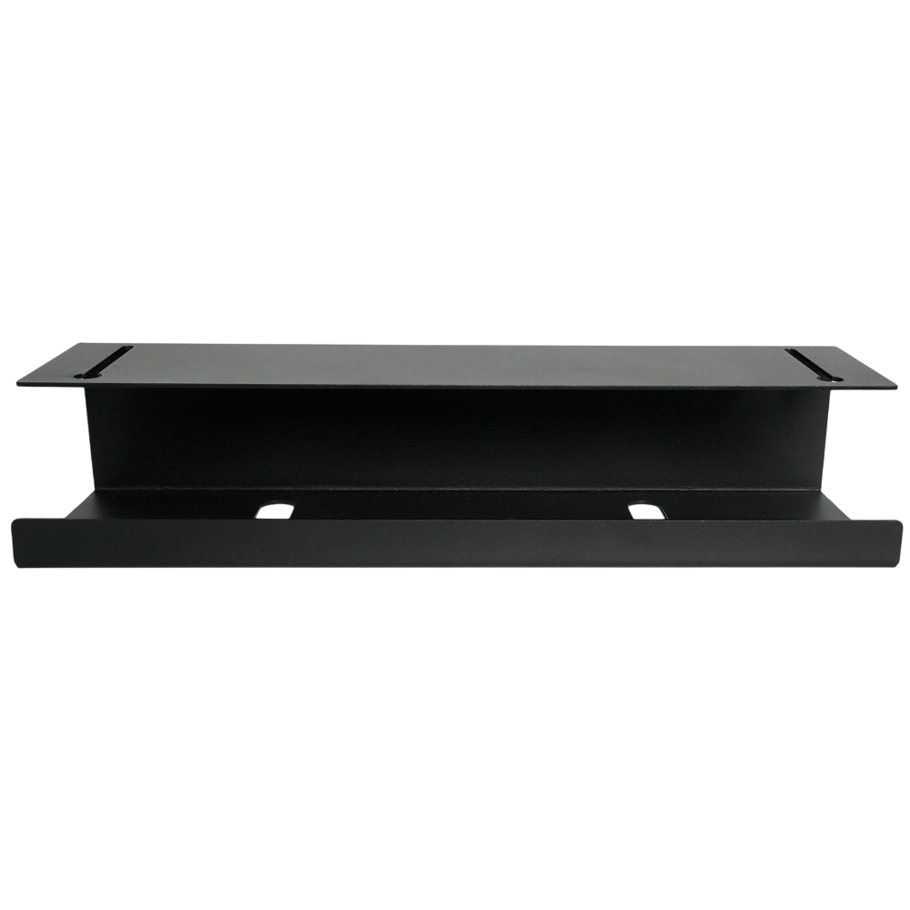 Кронштейн Geek Nook 202404206 Cable Manager Bracket Power Strip, 35×7,6×10,6 см, чёрный
