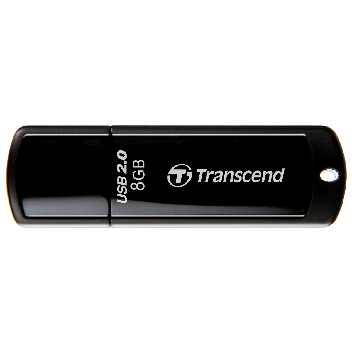 Флешка Transcend JetFlash 350 TS8GJF350, 8 ГБ, USB 2.0, черный