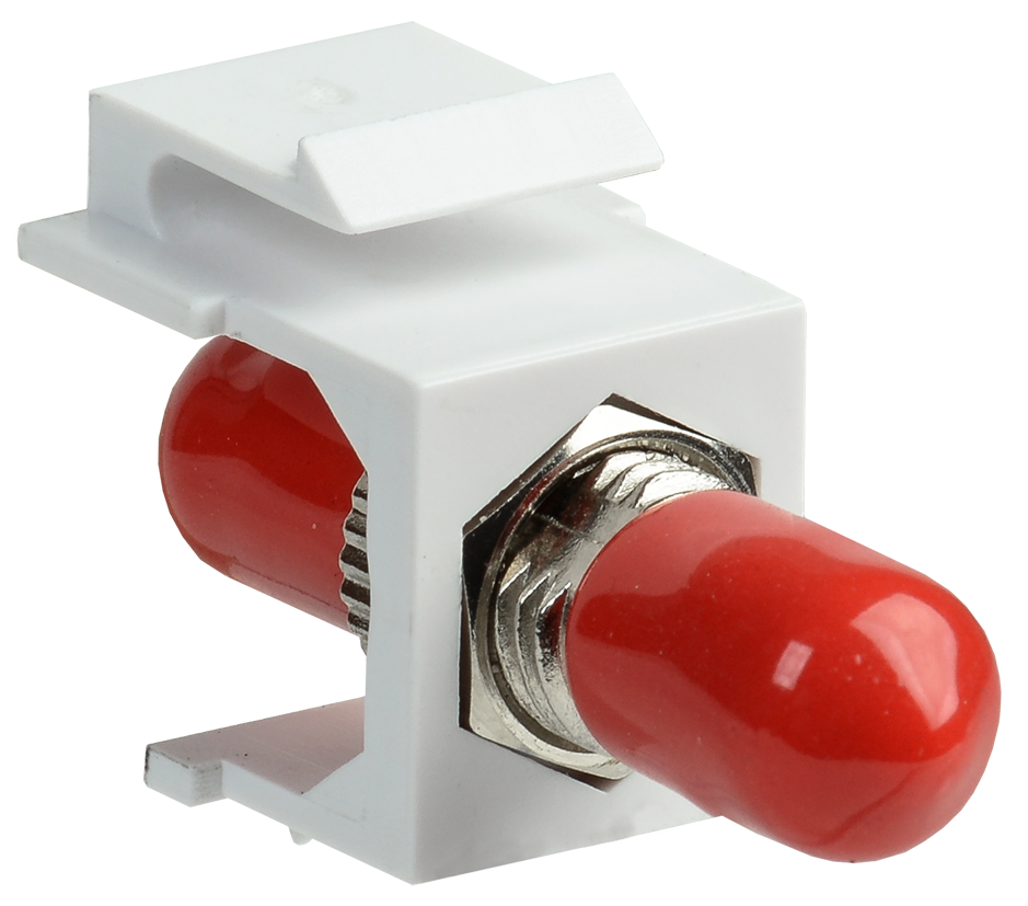Вставной модуль ITK CS1-FSTU-1C, Keystone Jack ST UPC, Simplex