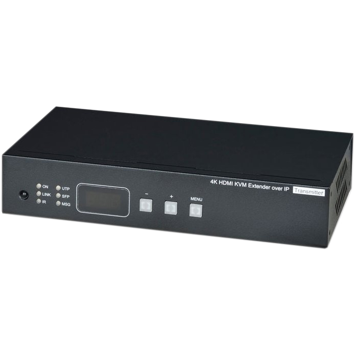 Передатчик KVM SC&T HKM02BPT-4K, HDMI/USB/RS232/ИК, PoE, 150м
