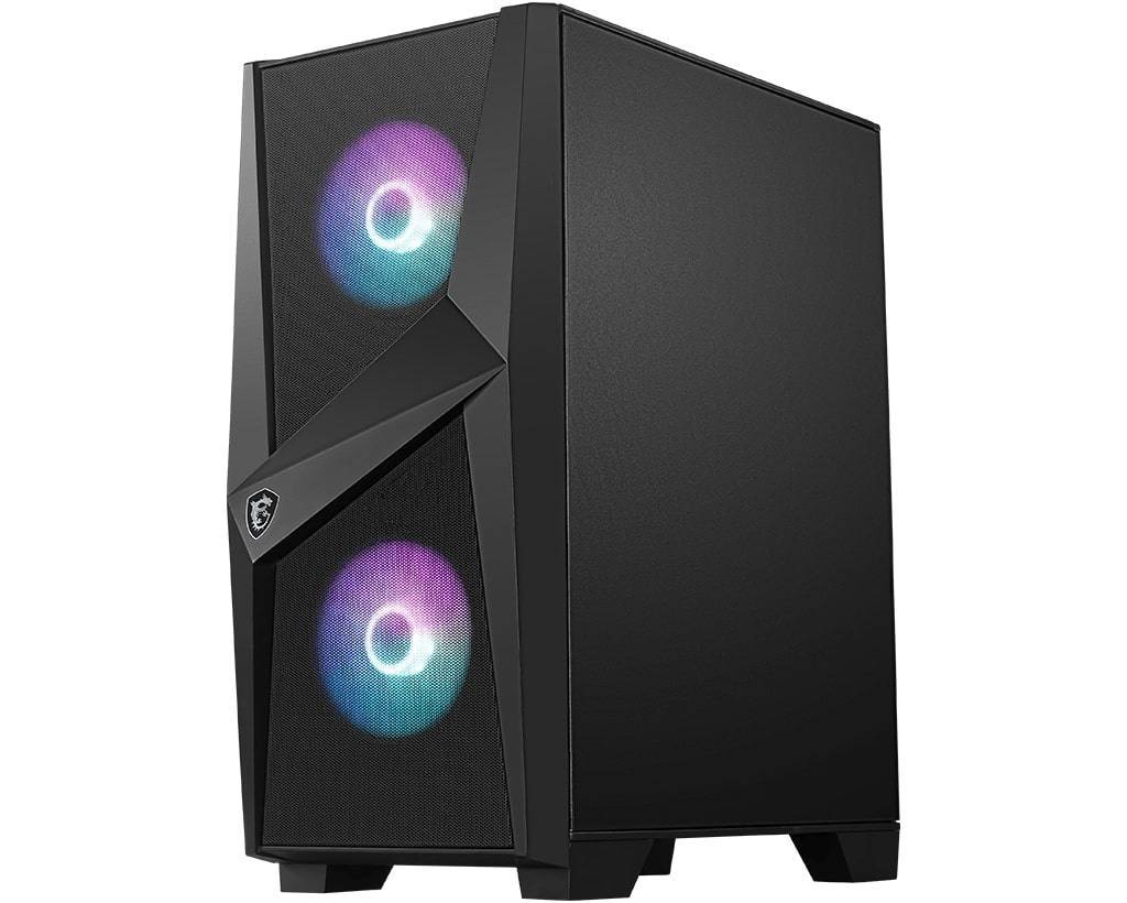 Корпус MSI MAG FORGE 100R, Mid-Tower, ATX, tempered glass