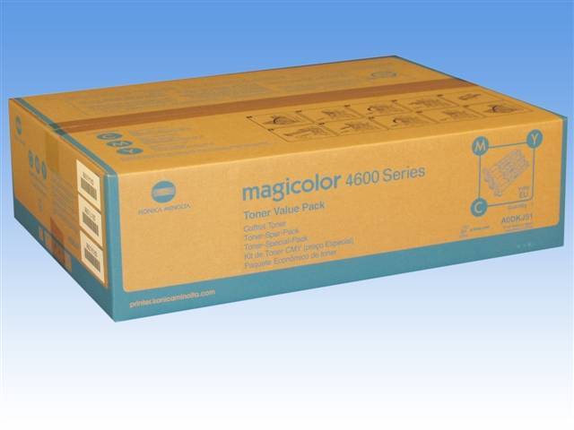 Набор картриджей Konica Minolta A0DKJ51, MC4690/4695MF, 4k