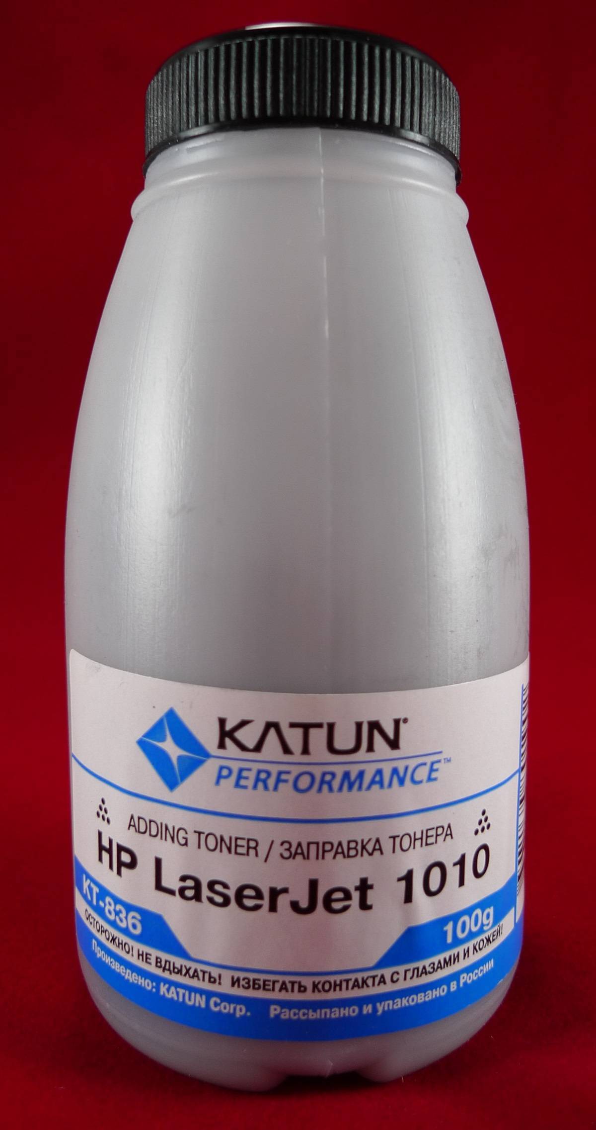 Тонер Katun KT-836 для картриджей Q2612A/Q2612X, FX-9/FX-10, CRG-703/706, 100 г
