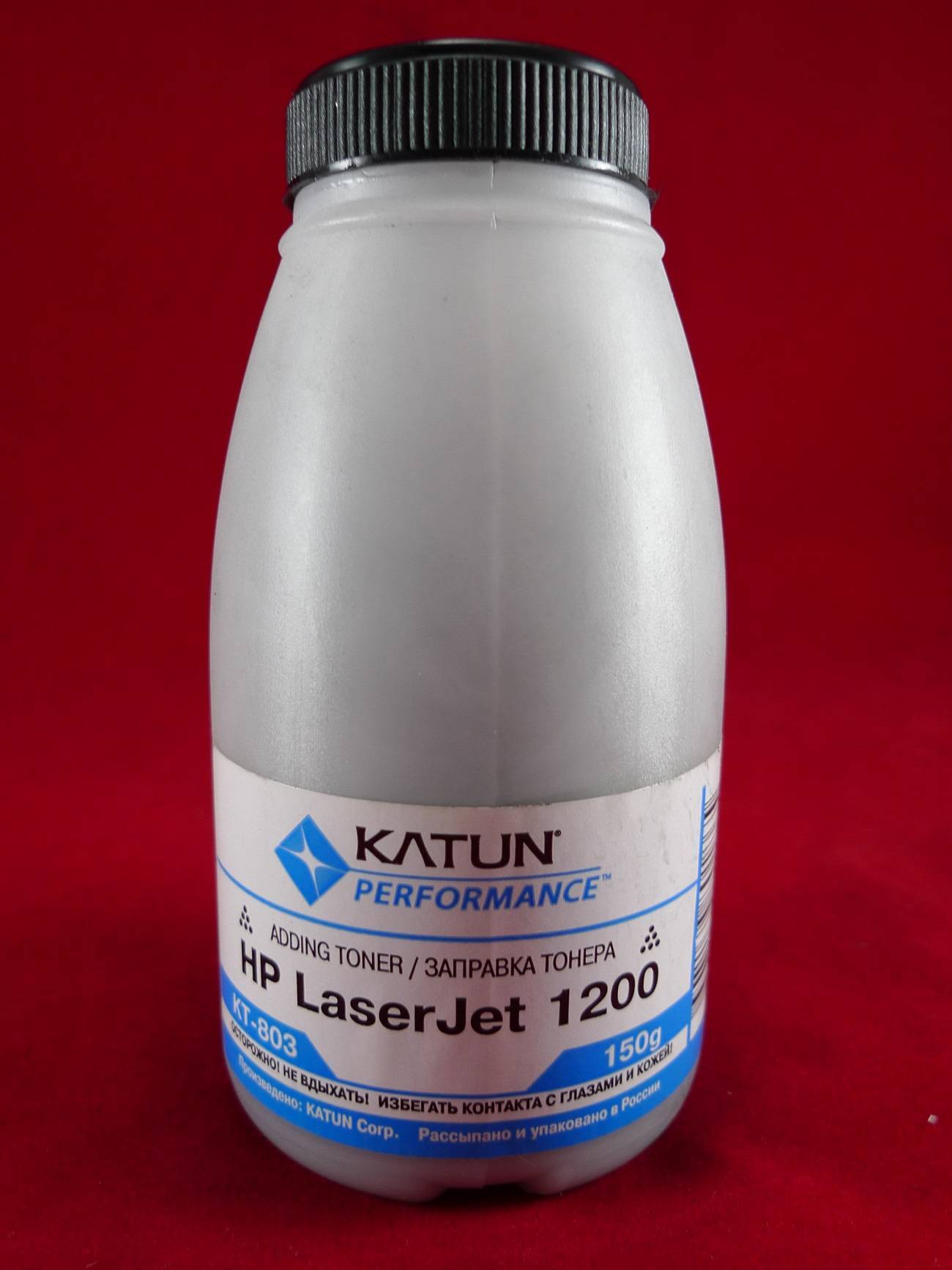 Тонер Katun KT-803, черный, 150 г, для Q2613A/Q2624A/C7115A, EP-26/EP-27