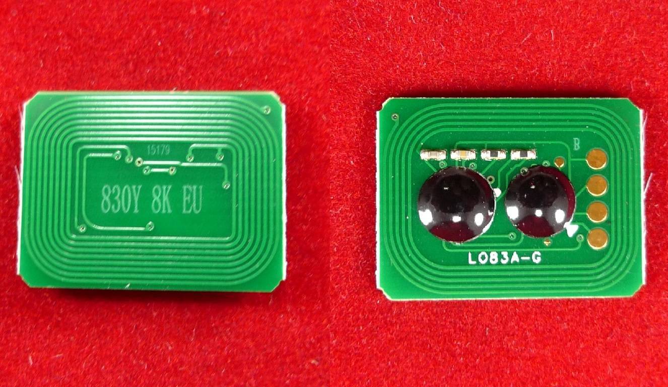 Чип ELP Imaging ELP-CH-C810-Y для OKI C810, Yellow, 8K