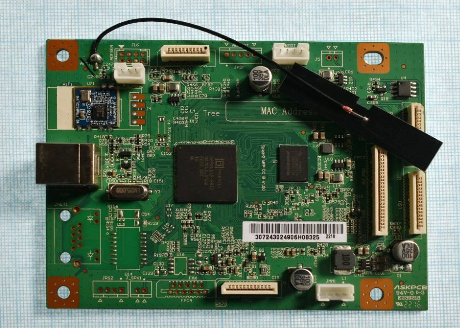 Плата управления Pantum 302110010801 (Non CSD) для M6502W