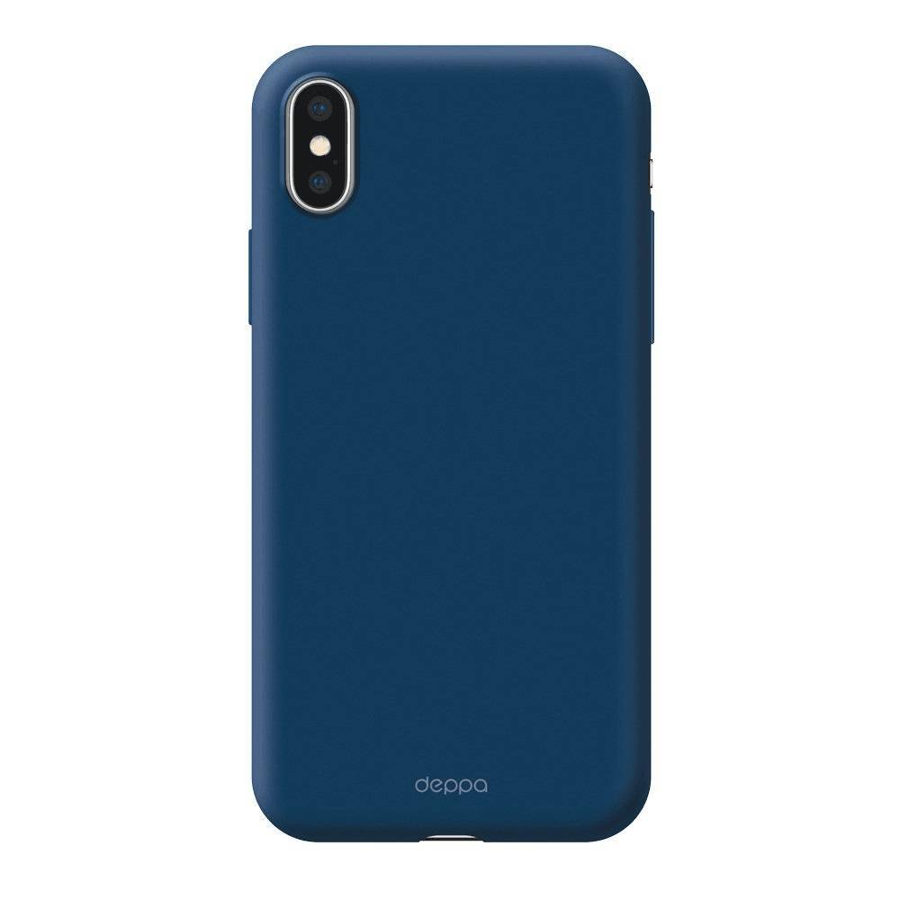 Чехол Air Case для Apple iPhone Xs Max, синий, Deppa
