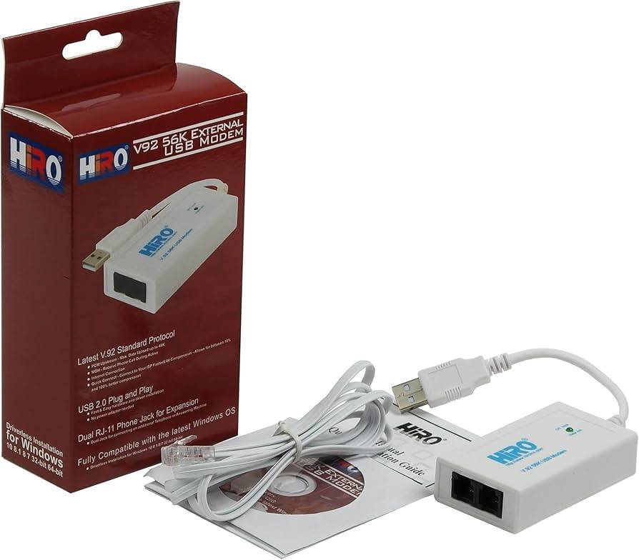Модуль факса Катюша H50228, USB-модем V92 56K Hiro
