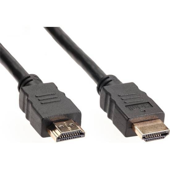 Кабель HDMI VCOM TCG200F-10M, HDMI-19M — HDMI-19M, ver 2.0, 3D/Ethernet, 10 м