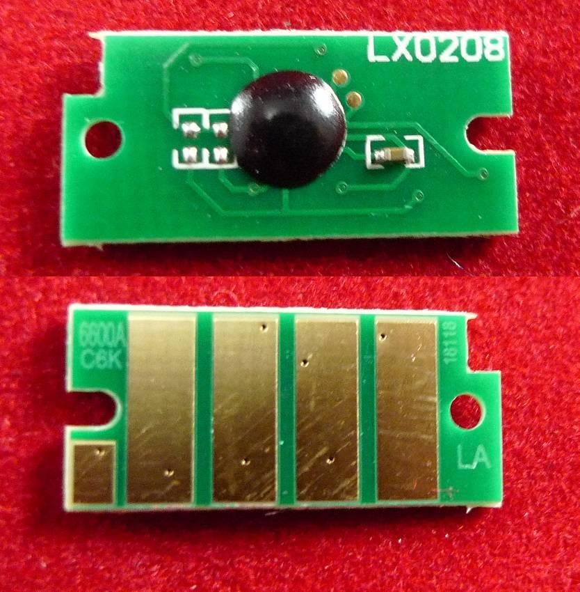 Чип ELP ELP-CH-X6600C-6K для Xerox Phaser 6600, WC 6605 (106R02233) Cyan, 6K