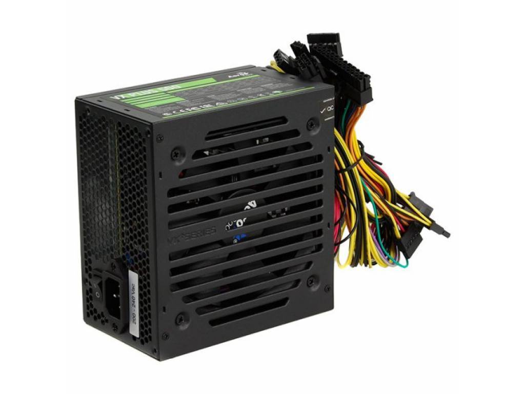 Блок питания Aerocool VX PLUS 500, 500W, ATX 12V v2.3, APFC