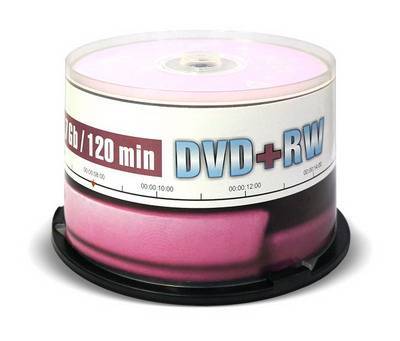 Диск DVD+RW Mirex UL130022A4B, 4.7GB 4x, 50 шт